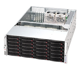 【4K環境向けストレージ】 StorageServer 3018P6U4-S424WRB-X2SR