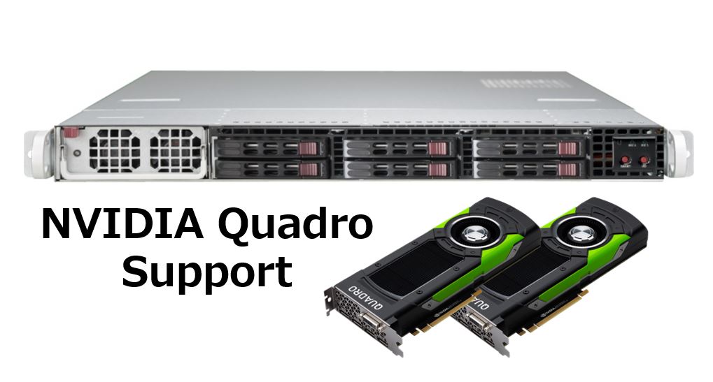 【1U / Quadro 2基搭載モデル】SolutionServer 3016P1U4-A16WTAB-P5000X2