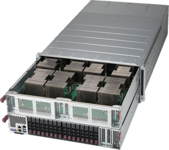 【4U / Tesla P100 NVLink対応GPU (Pascal) 8基搭載】SolutionHPC 30222P64-SD416WTA8RB