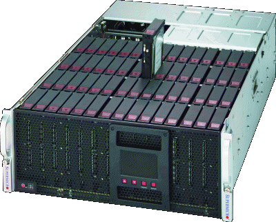 【4U60ベイ超大容量ストレージ】StorageServer 3028P64-A460WR