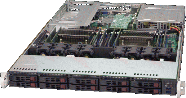 【高頻度取引向け超低レイテンシサーバ】 SolutionServer 30210P64-SD110WRB