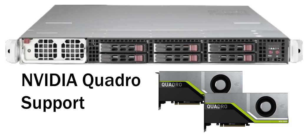 Quadro 2基搭載1Uサーバー【GST1200-2】
