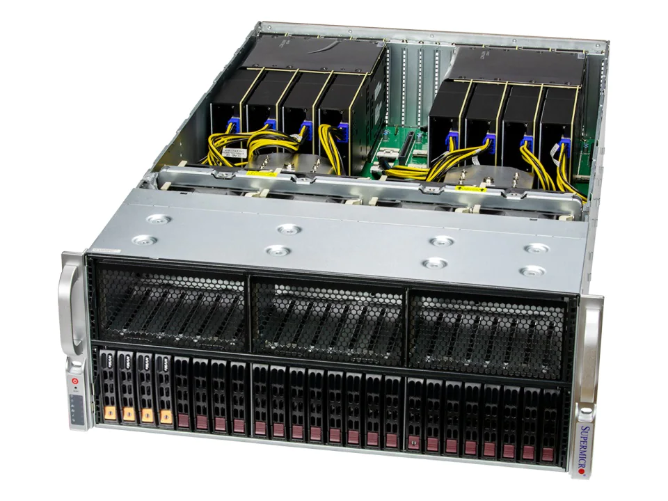 H100 8基搭載 第4世代EPYC 2CPU 4Uサーバー【GSD4200-8 Gen2】