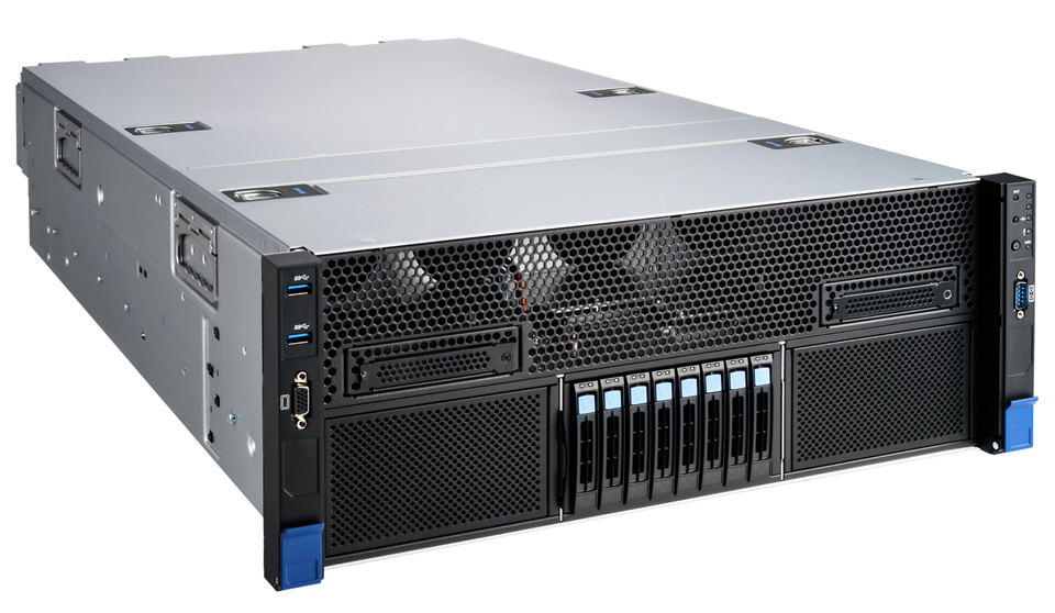 H200 NVL, RTX PRO 6000 Blackwell Server Edition 8基搭載 Xeon6(6700/6500) 2CPUサーバー【GST4200-8】