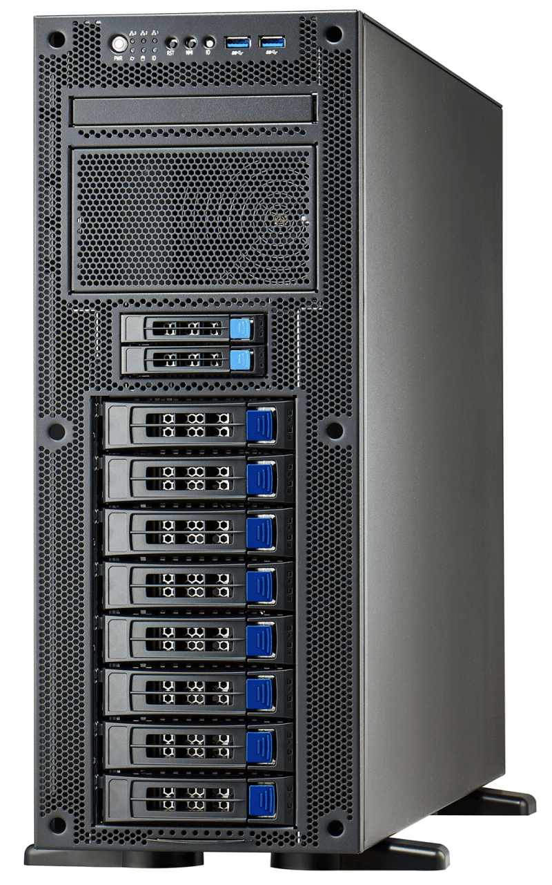 H200 NVL, RTX PRO 6000 Blackwell Server Edition 1基搭載 EPYC9005 1CPUワークステーション【GWD4100-4】